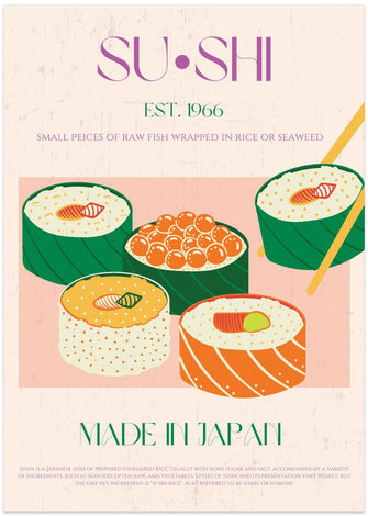 Art Prints of Sushi