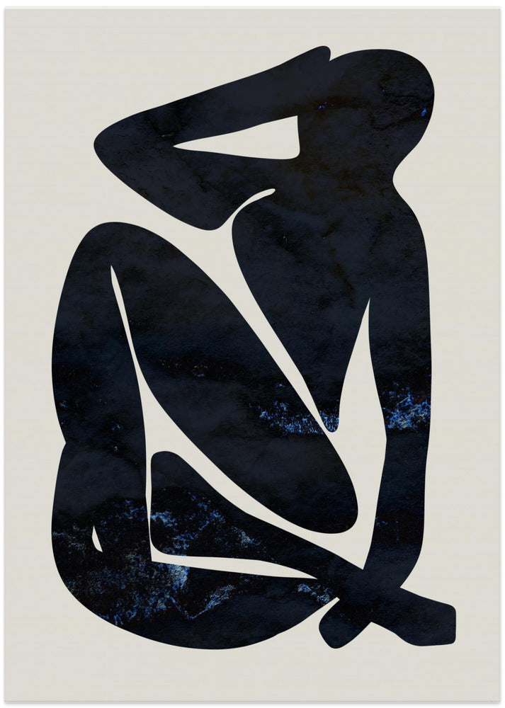 Dark Blue Woman