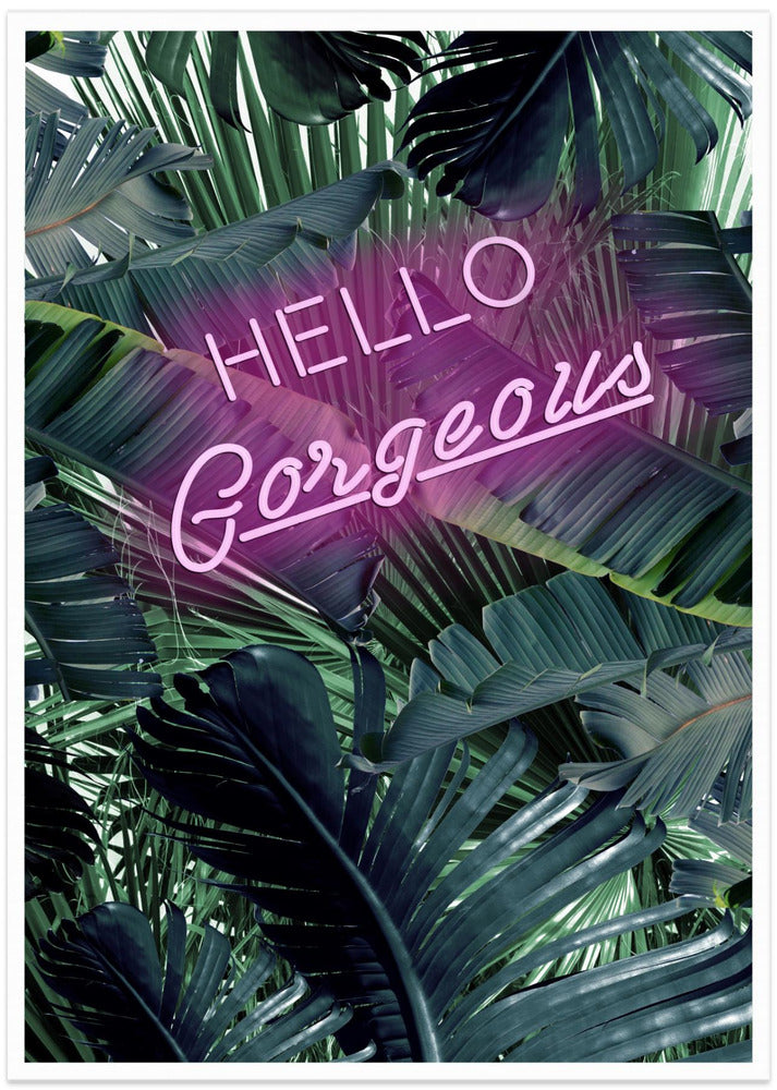 Neon Jungle Greeting