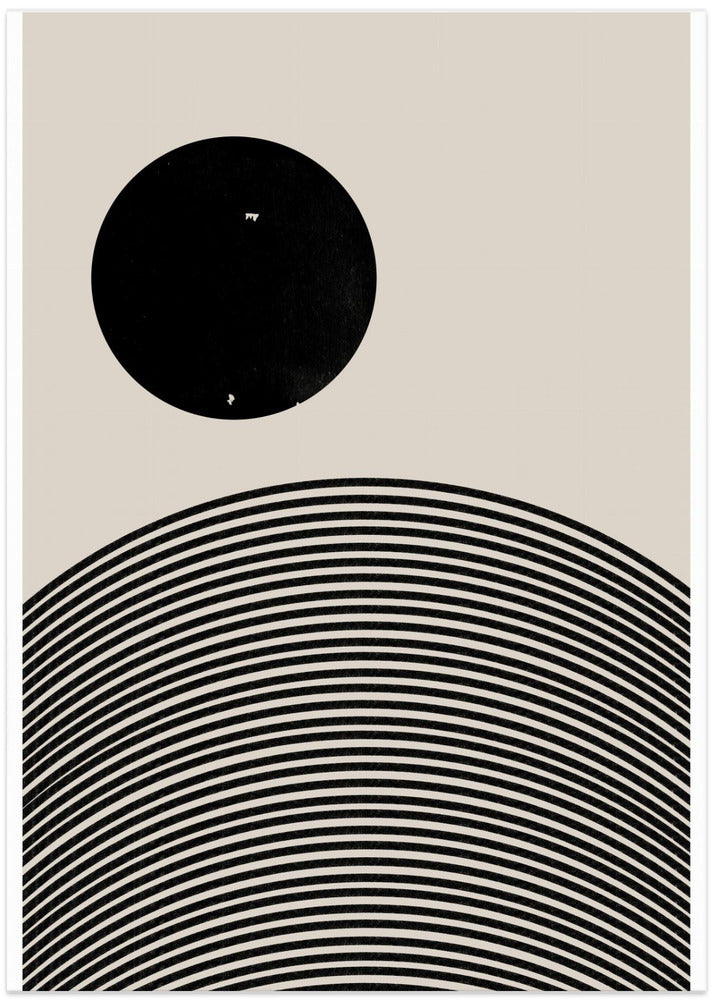 Orbiting Silhouette