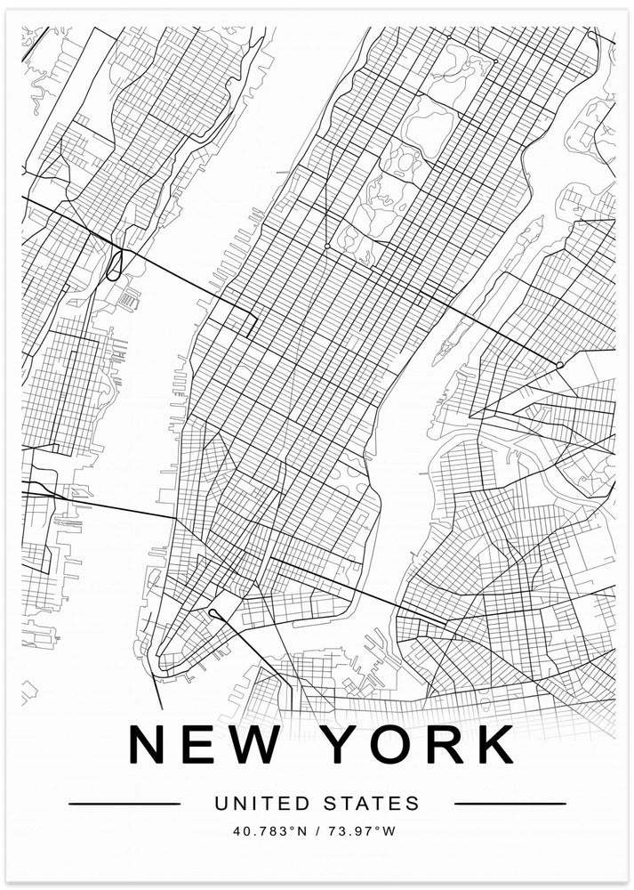 New York  Map