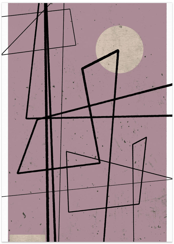Geometric Moonrise