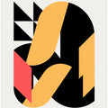 Geometrical N Shape