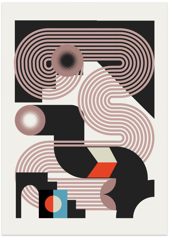 Geometric Shapes with Bold Lines
