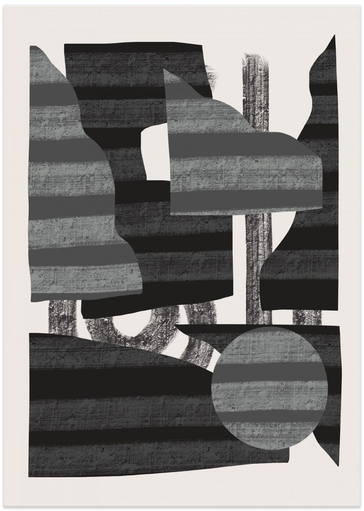 Abstract Stripe Minimal Collage 26