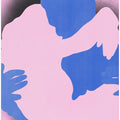 Two Abstract Figures in an Embrace
