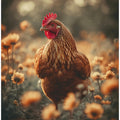 Rooster in Bloom