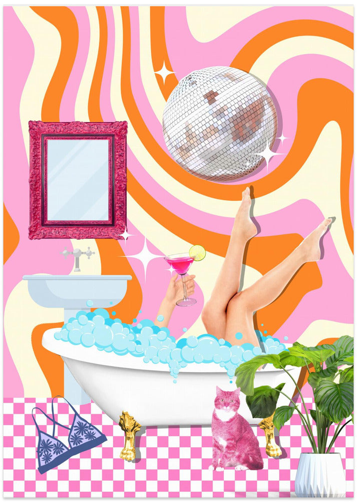 Groovy Bathtub Bliss