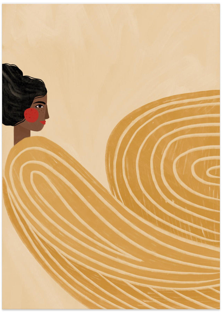 The Woman With the Yellow Stripes