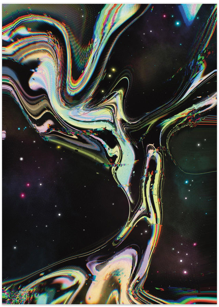 Glitch Space Nebula