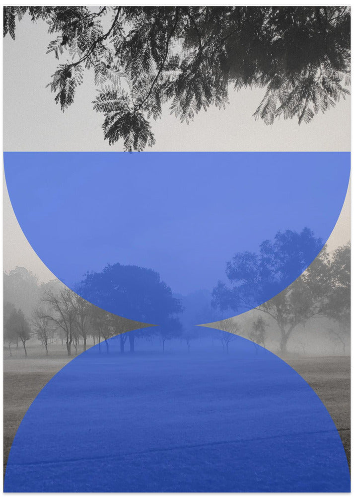 Misty Blue Horizon