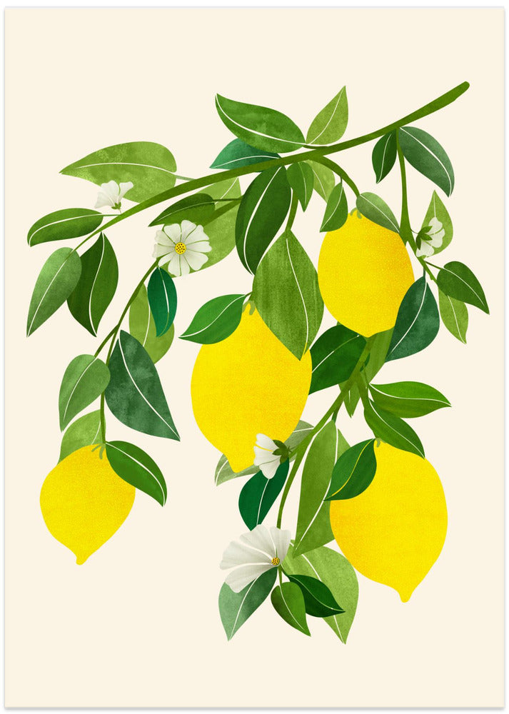 Sunny Lemons 4x5