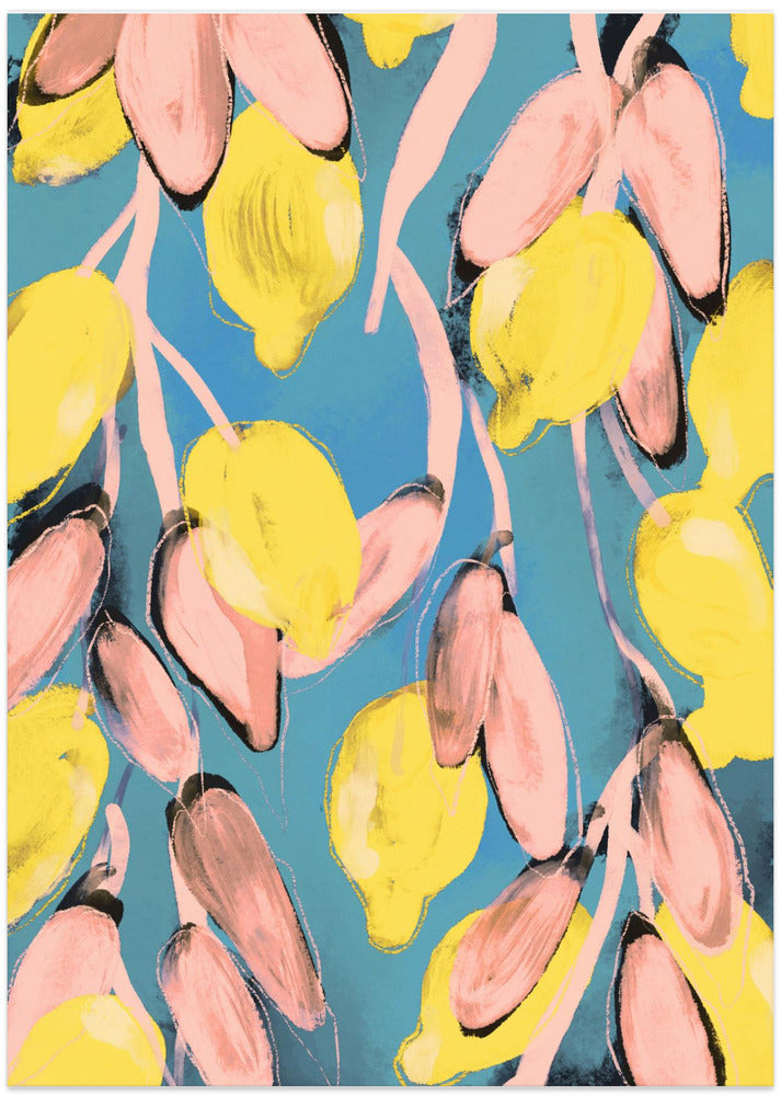 Petals in Blue