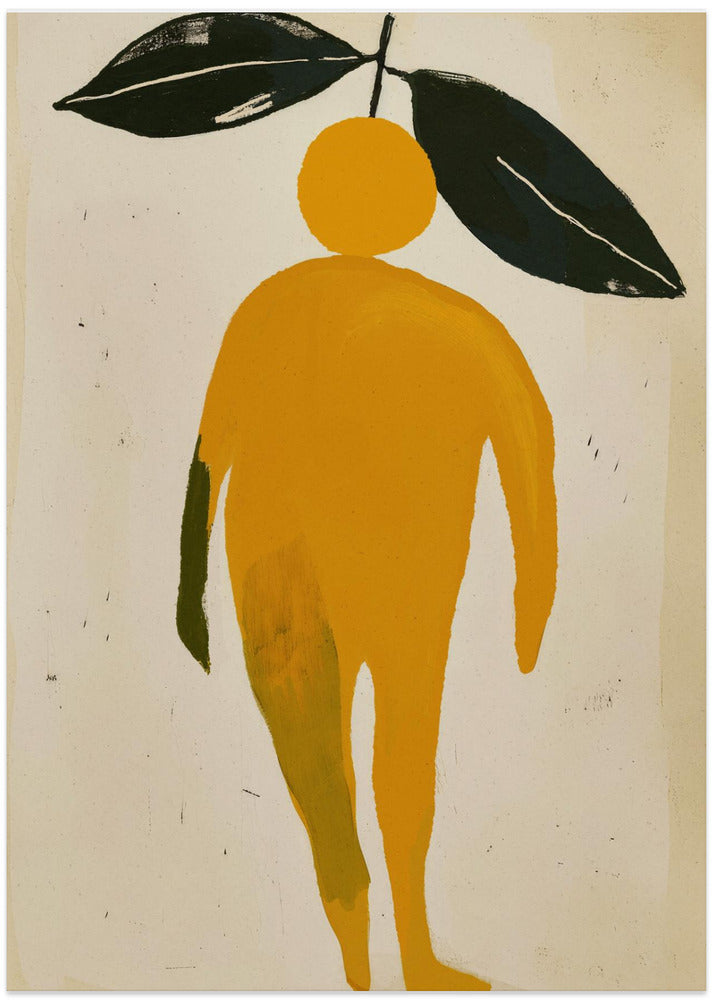 Orange Leaf Figure