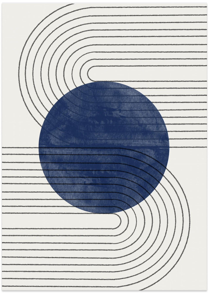 Blue Eclipse Lines