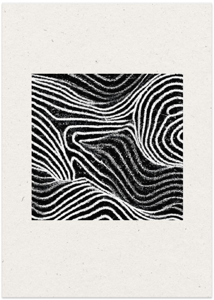 Black and White Waves