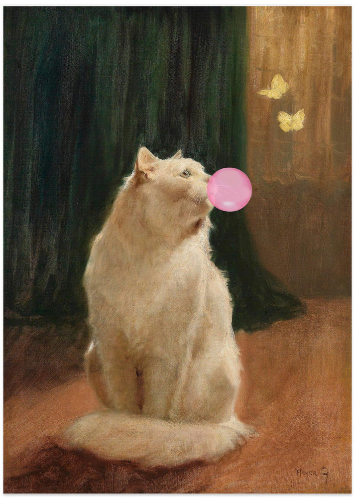 Bubble Gum and Cat