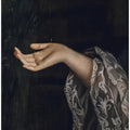 Detail Of Woman / Oil Painting