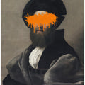 Art Prints of Orange Vandal Splash