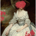 Renaissance Red Splash - Altered Art