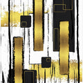 Art Prints of ABSTRACT ART Lively geometric fun