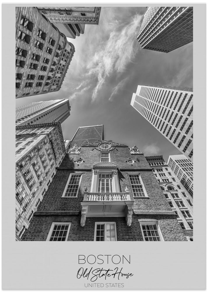 Art Prints of In focus: BOSTON Old State House