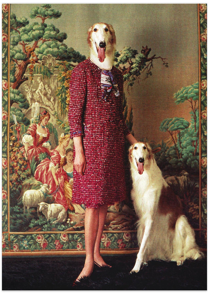 Portrait - Saluki