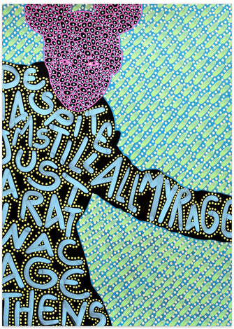Art Prints of Despite All My Rage