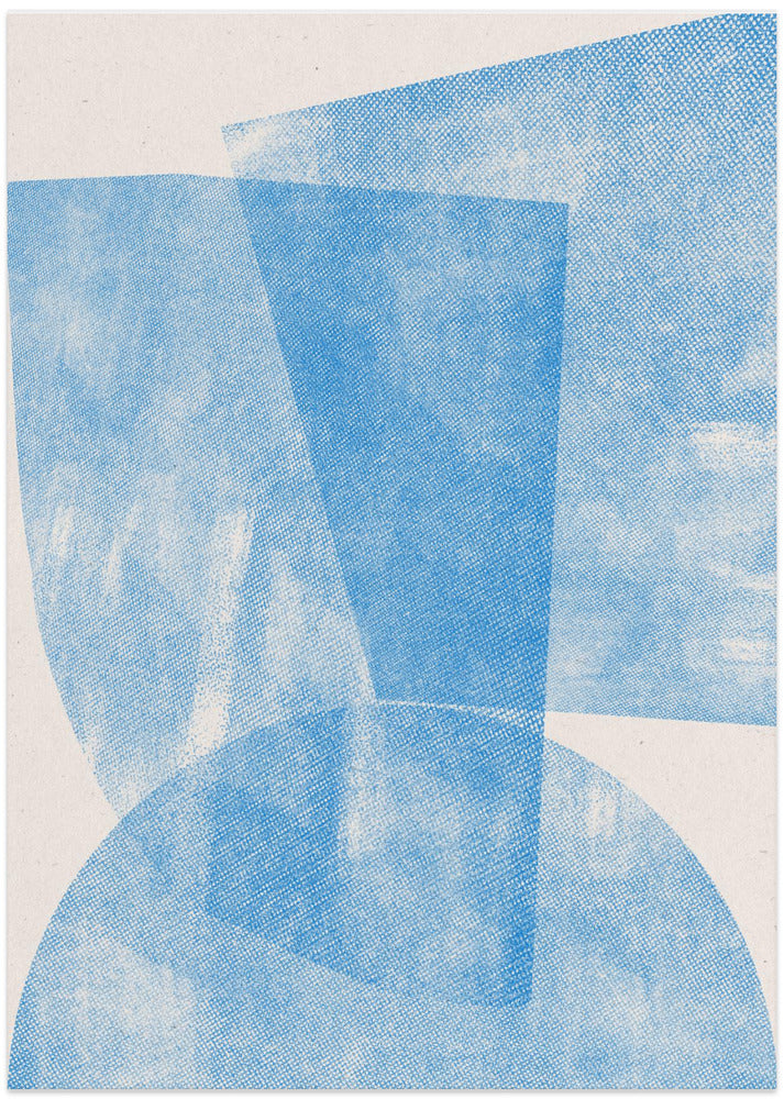 Blue Geometric Waves