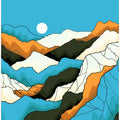 Cold Blue Mountains