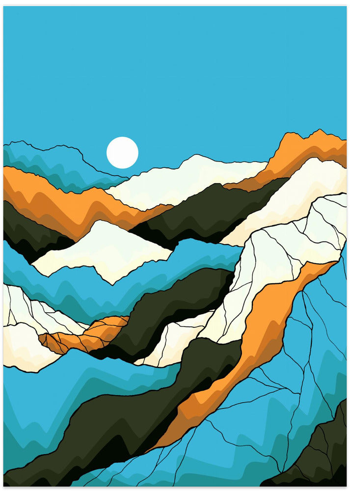 Cold Blue Mountains