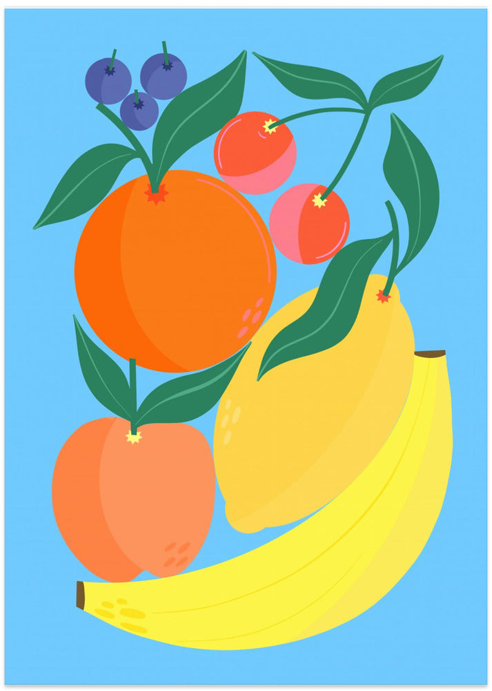 Stacked Fruits