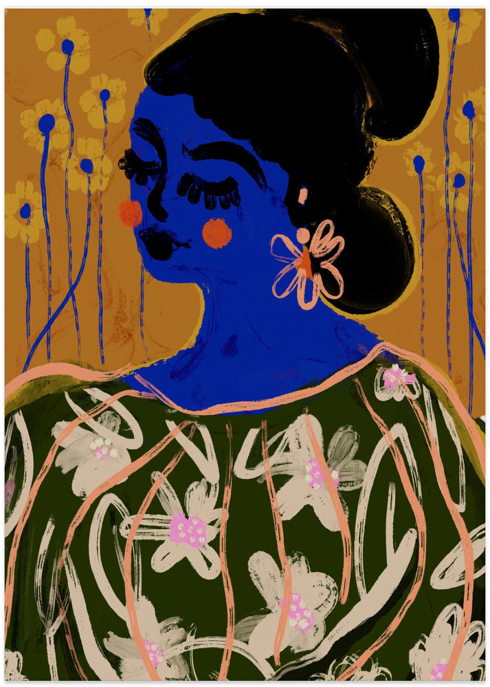 Blue Blossom Muse