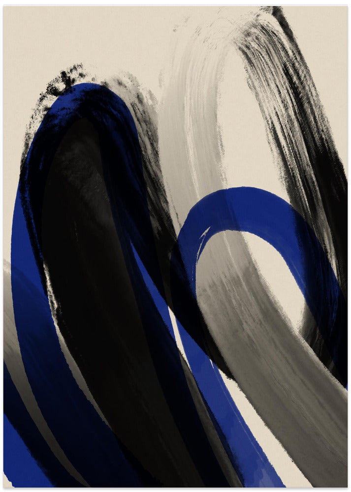 Bold Brush Whirls