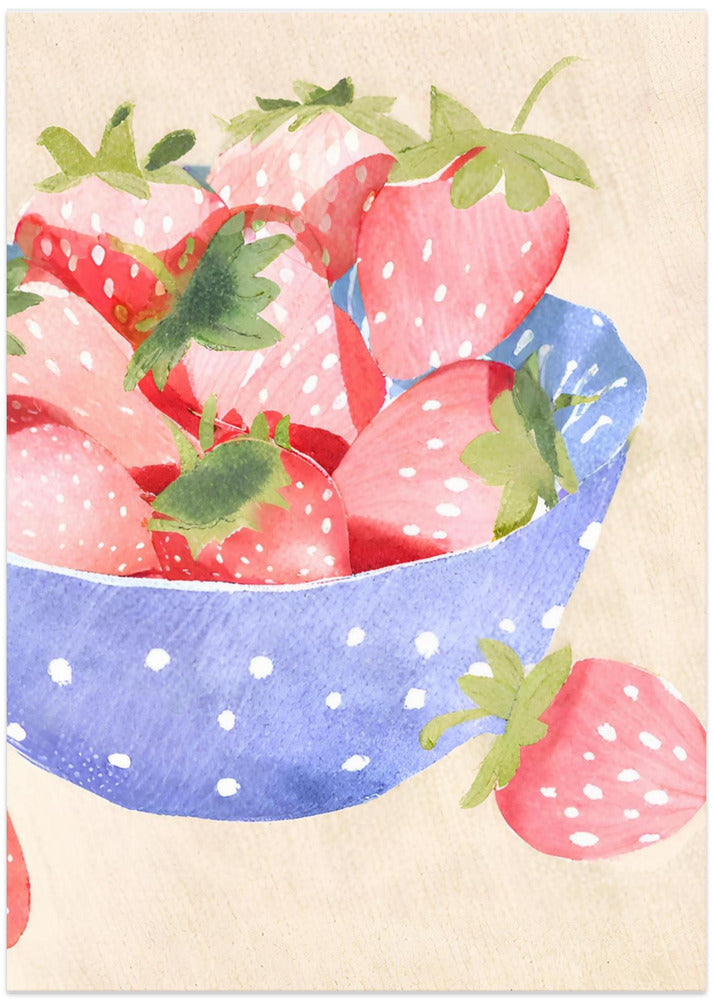 Erdbeeren in Schale