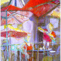 Red Umbrellas