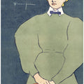 Woman Holding Gloves (1896)