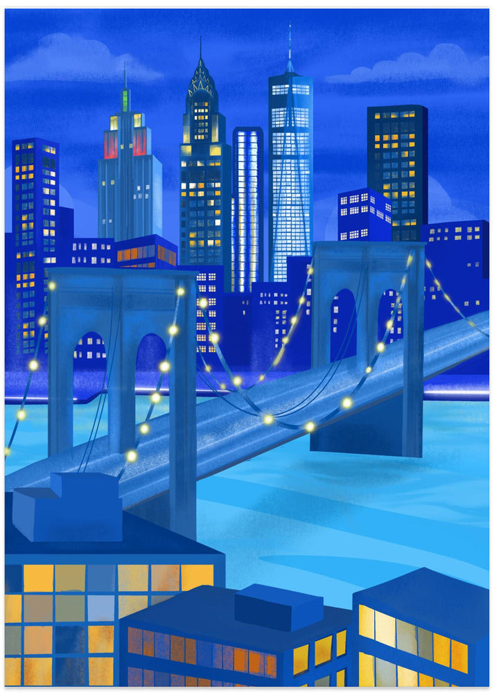 New York At Night