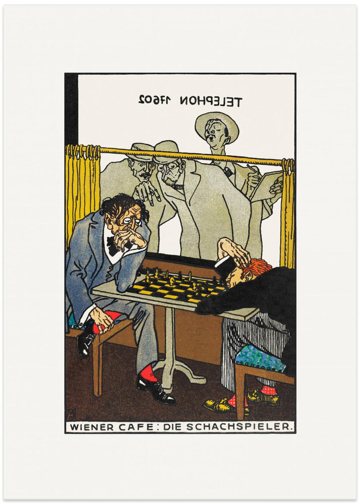 Viennese Café  the Chess Players