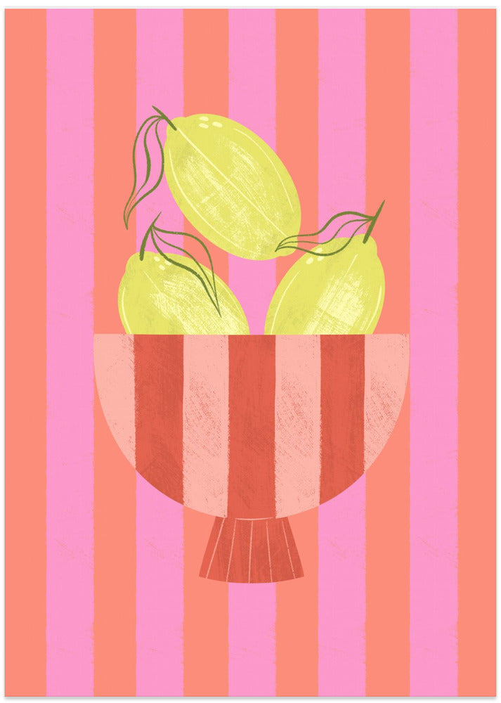 Bowl Of Lemons