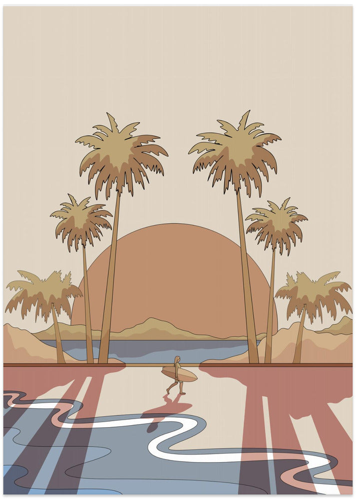 A beach stroll