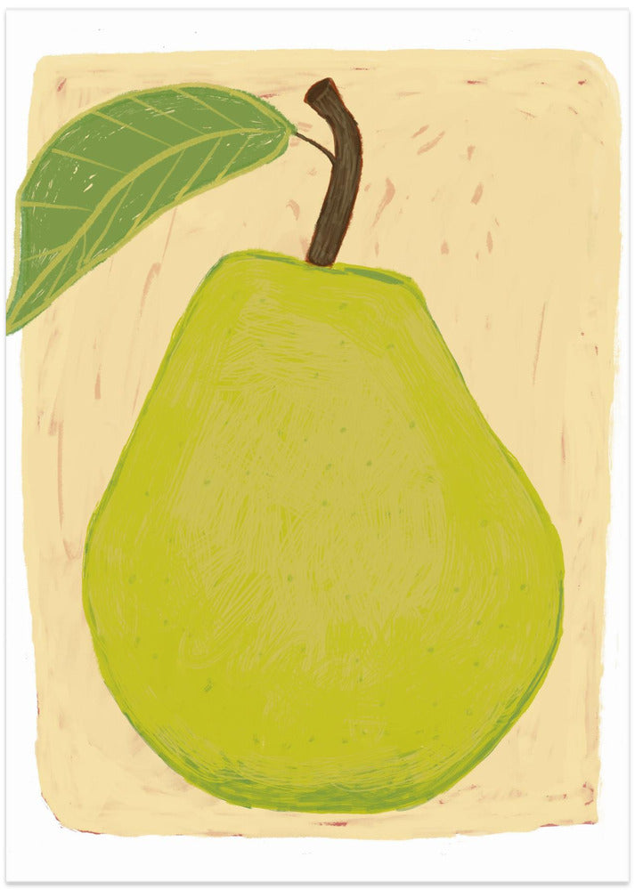 Big green pear