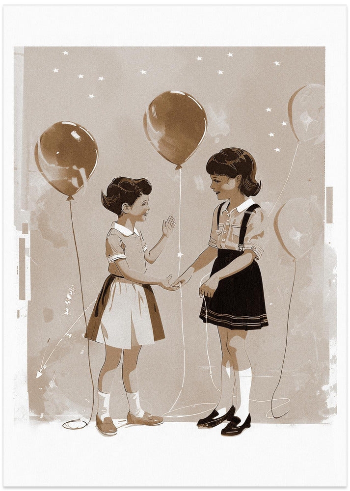 50s Kids at party