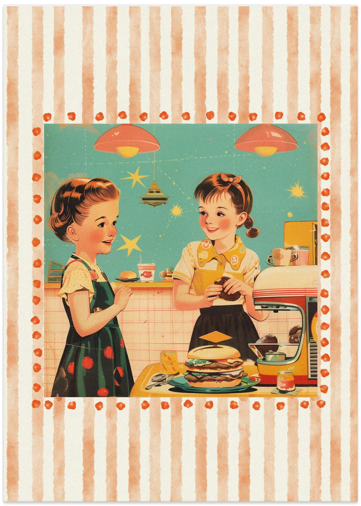 Space Diner stripes