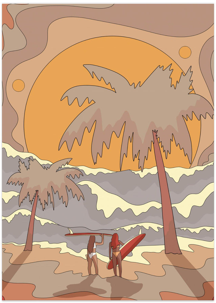 Surfer Besties