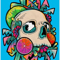 Summer Fruit Skull