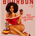 Babes of Bourbon Vol 8 Vintage Pinup Girl With Afro