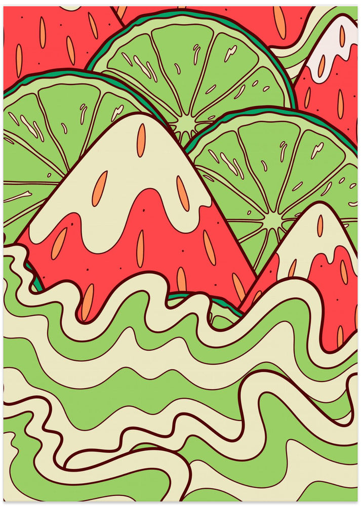 Lime Waves