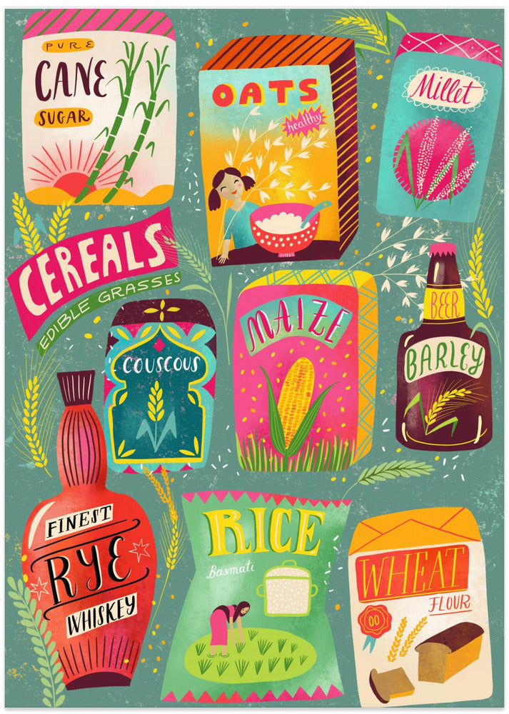 Colorful Cereal Chart