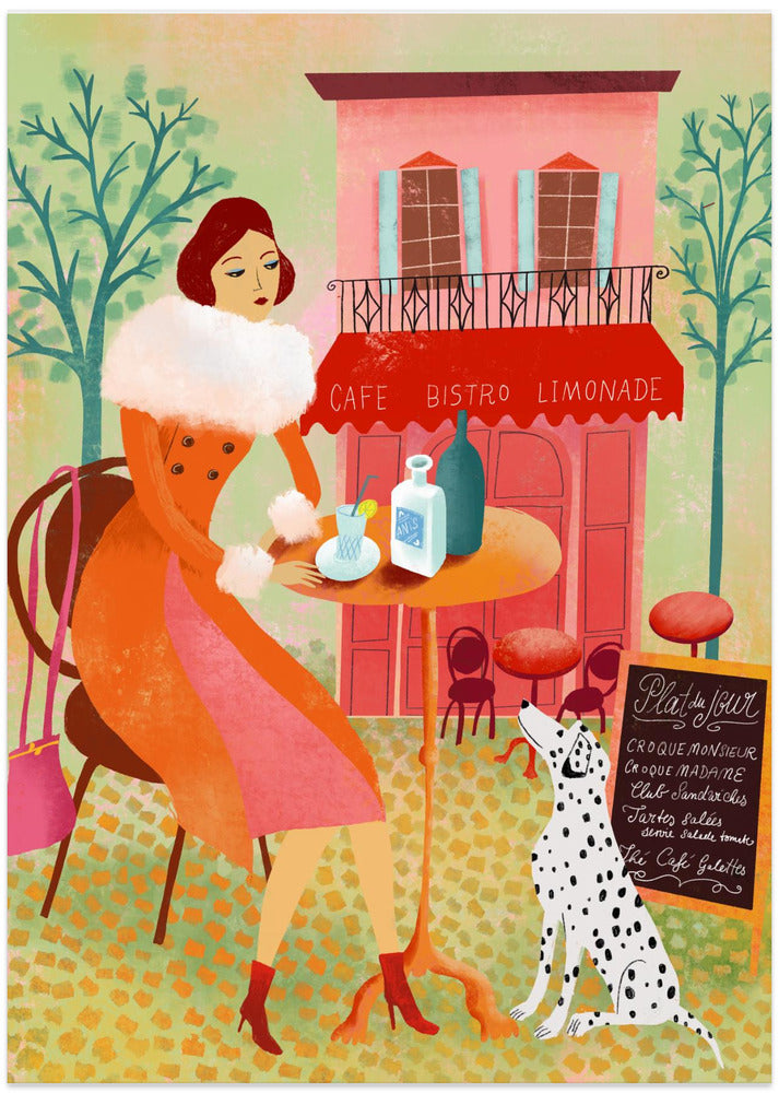 Parisian Cafe Scene